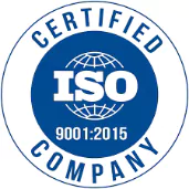 Logo des ISO-Zertifikats